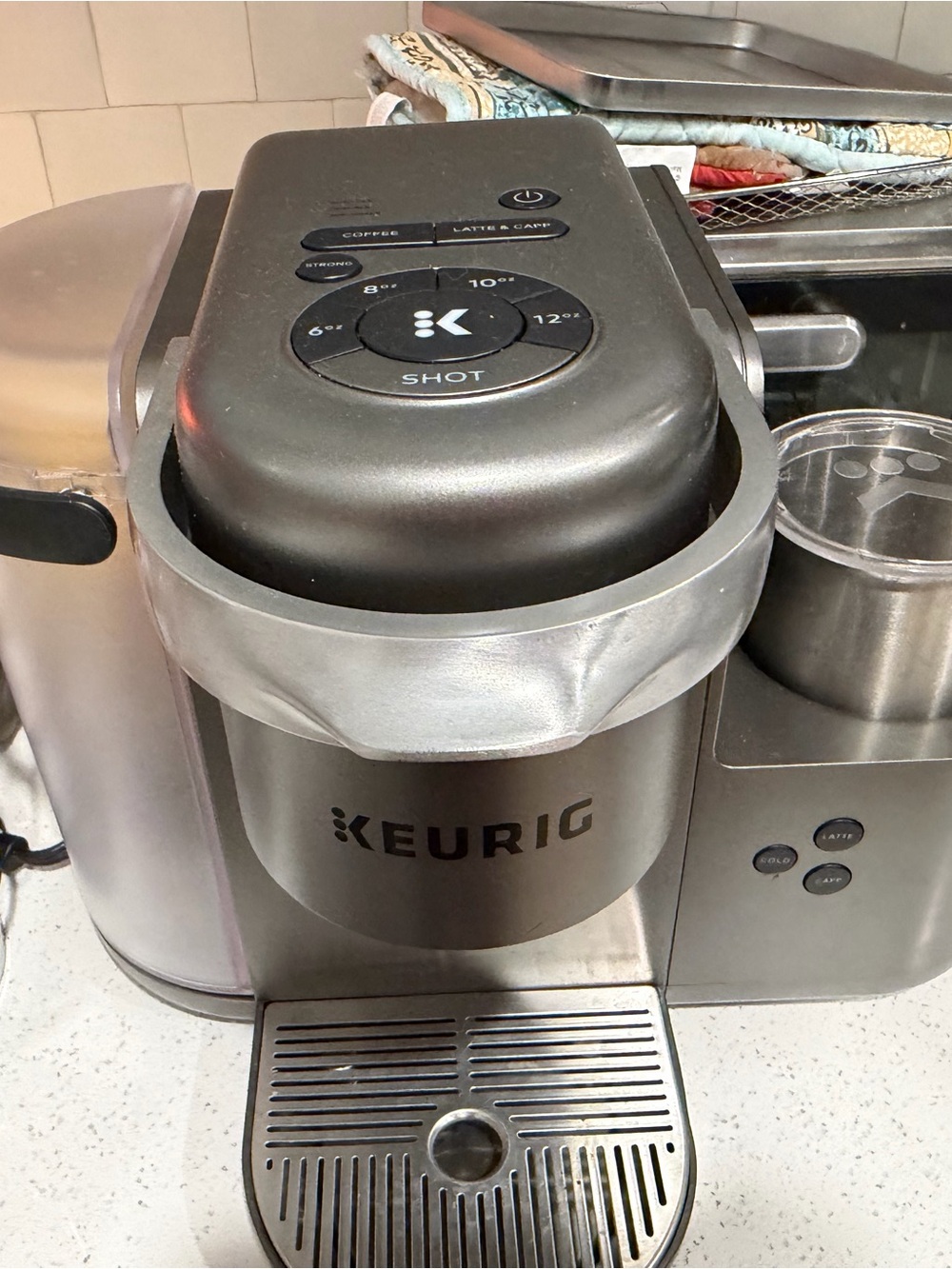 Keurig Single-Serve Coffee Maker in Gunmetal Gray